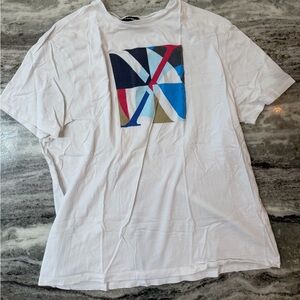 Express Men’s White Graphic T-Shirt
